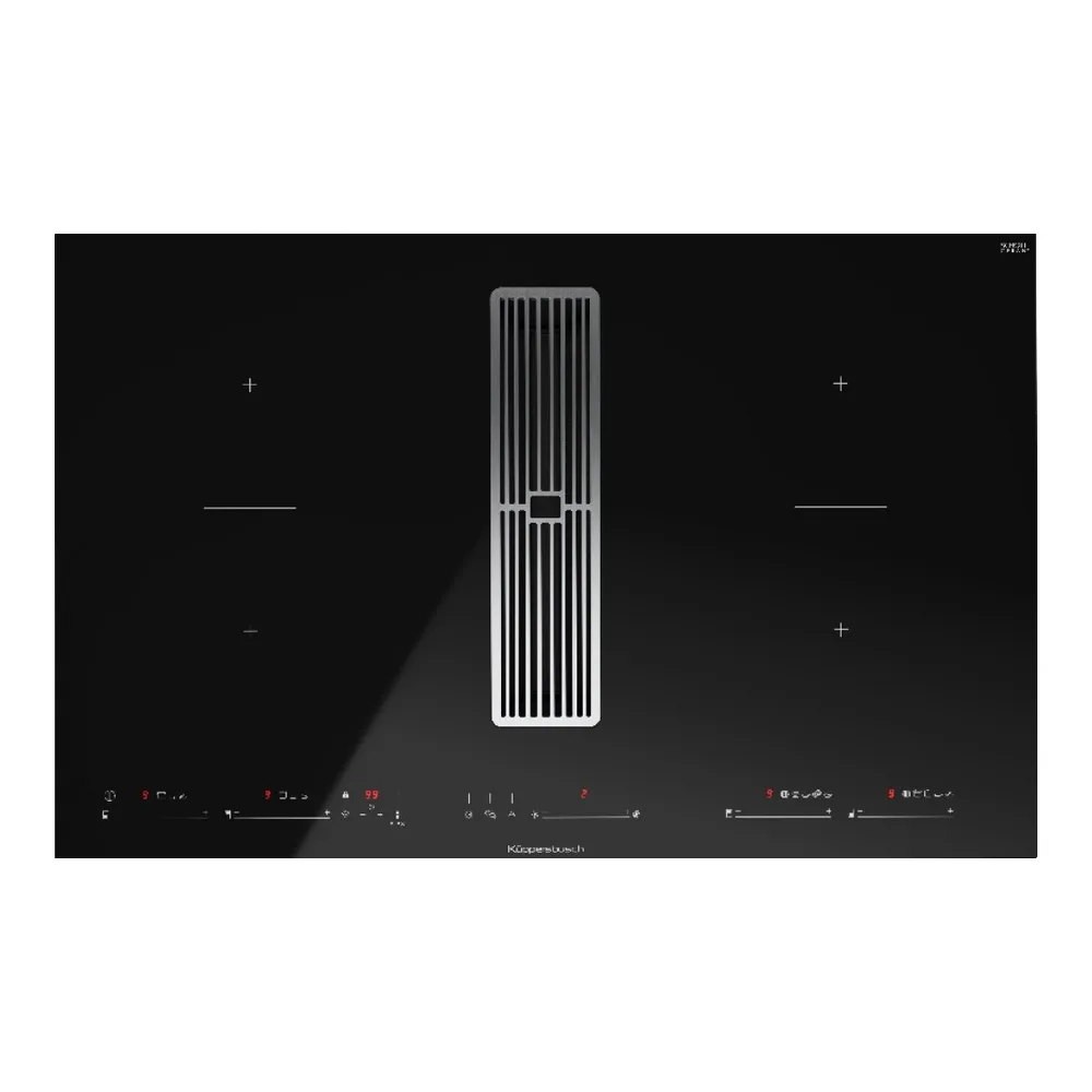 Варочная панель с вытяжкой Kuppersbusch KMI 8590.0 SR Stainless Steel