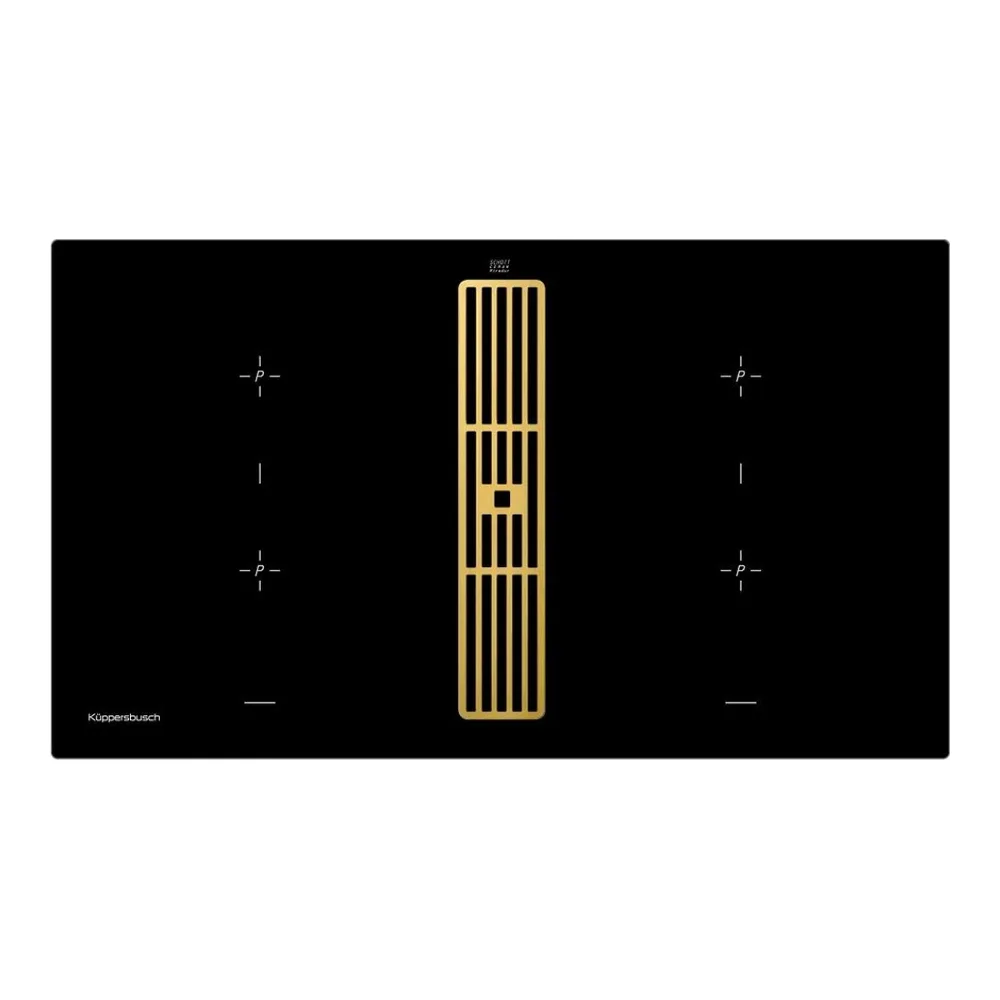 Варочная панель с вытяжкой Kuppersbusch KMI 9850.0 SR Gold