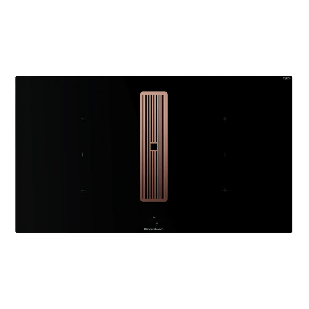 Индукционная варочная поверхность с вытяжкой Kuppersbusch KMI 9850.1 SR-S Copper