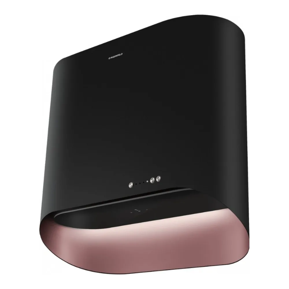 Вытяжка Maunfeld GUNA 60 Black/Anthracite with Pink Gold