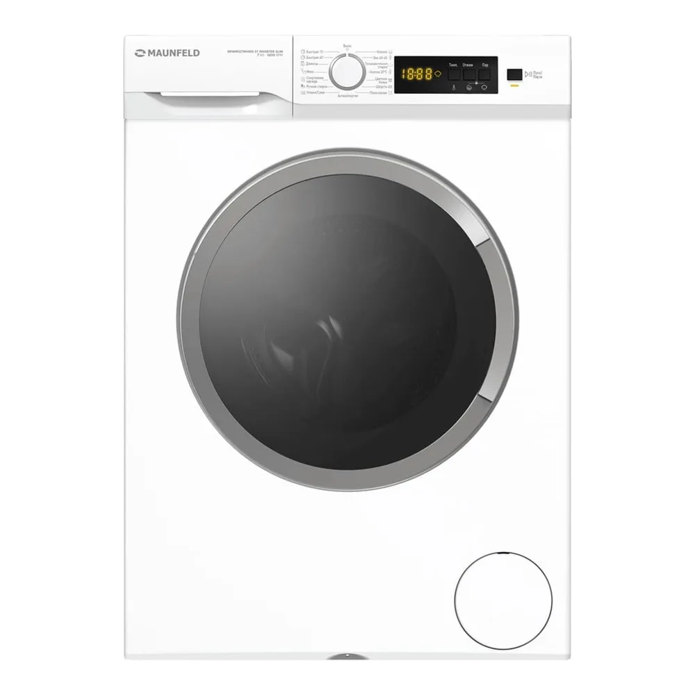Стиральная машина Maunfeld MFWM127WH100 ST INVERTER SLIM