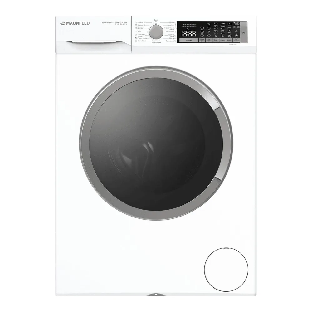 Стиральная машина Maunfeld MFWM127WH200 ST INVERTER SLIM
