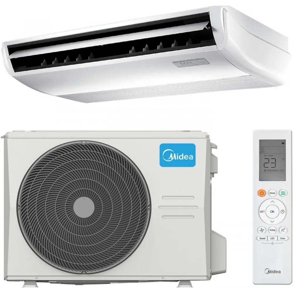 Напольно-подпотолочный кондиционер Midea MUE-48HRN1-R(A) / MOU-48HN1-LRR