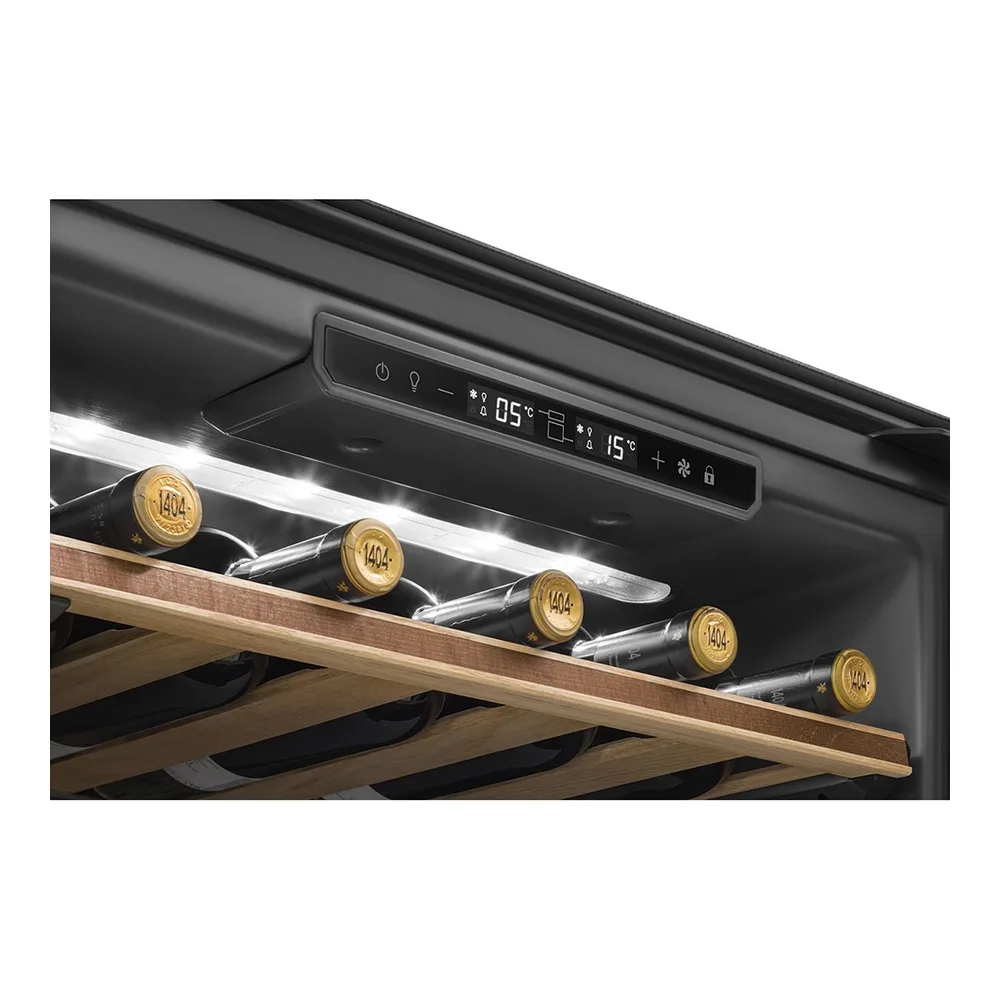 Встраиваемый винный шкаф Smeg CVI129B3