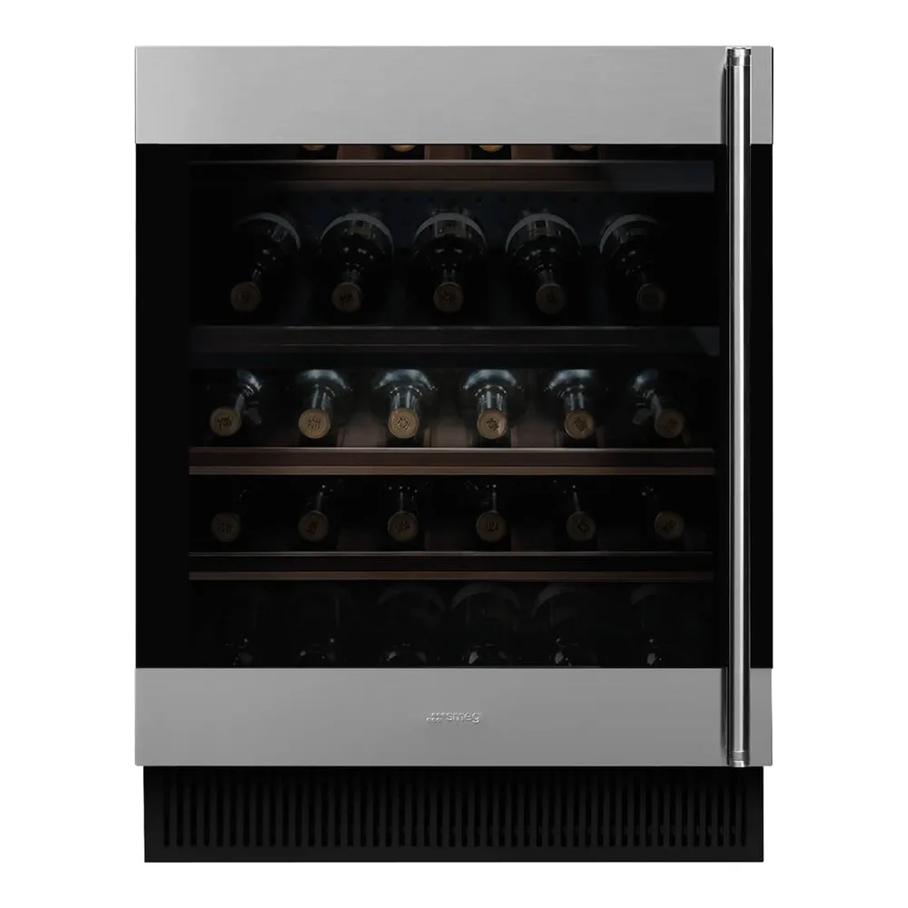 Встраиваемый винный шкаф Smeg CVI338LX3 Classica