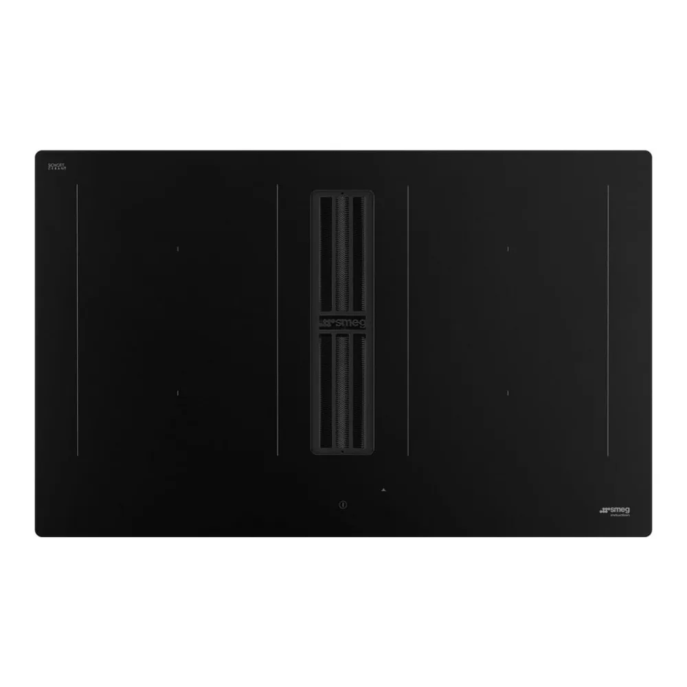 Варочная панель со встроенной вытяжкой Smeg HOBD382N2