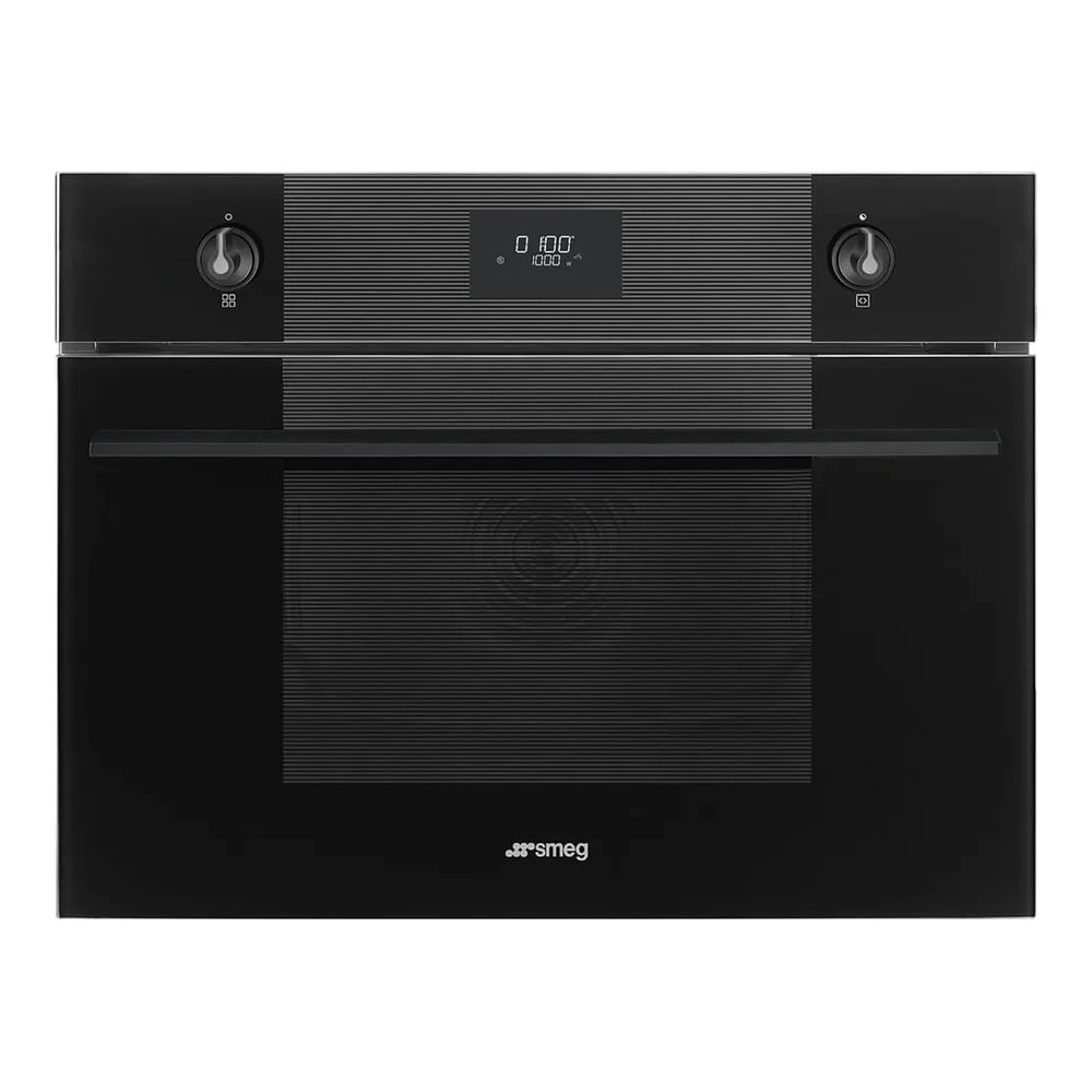 Встраиваемая микроволновая печь Smeg SO4101M0B3 Linea