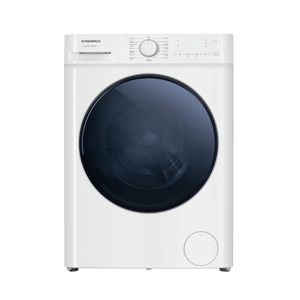 Стиральная машина с паром MAUNFELD MFWM128WH053