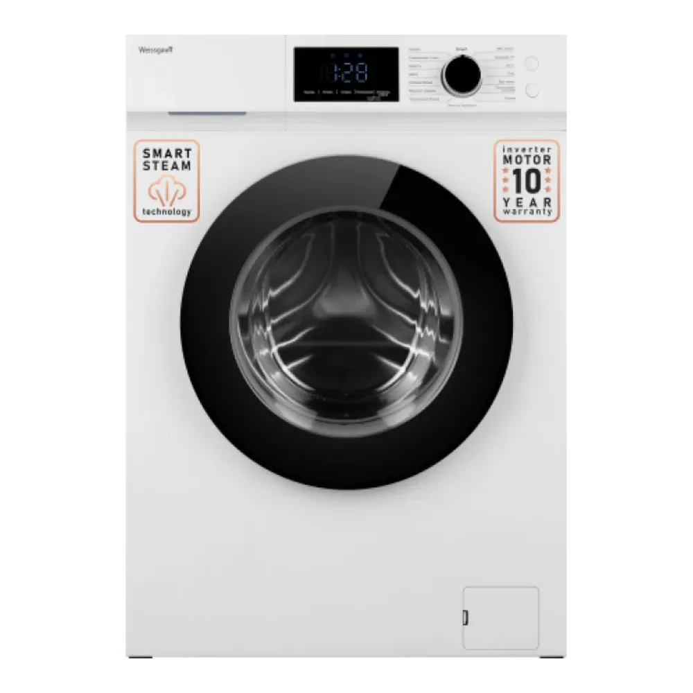 Стиральная машина WEISSGAUFF WM 45127 INVERTER STEAM TOUCH