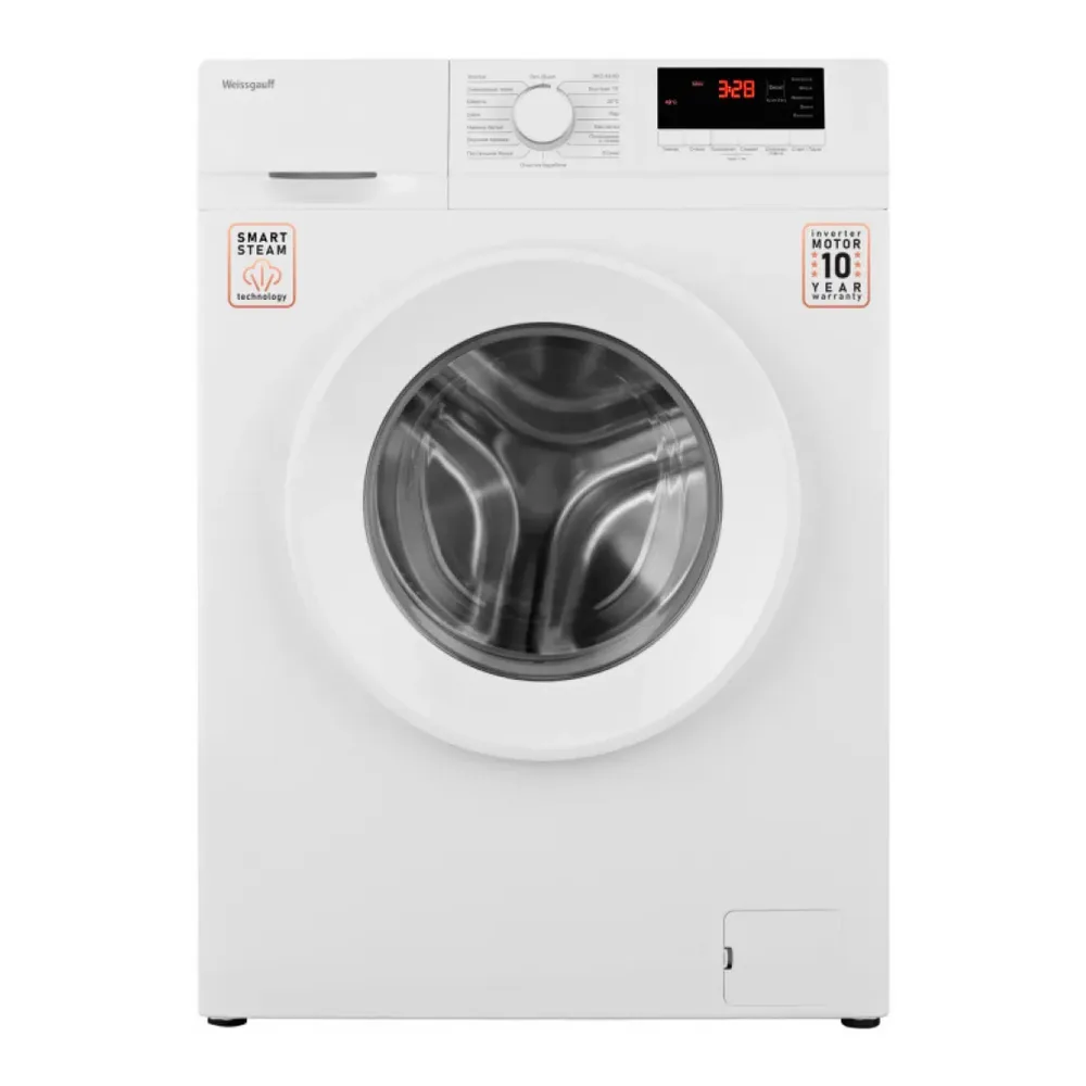 Стиральная машина WEISSGAUFF WM 46127 DC INVERTER STEAM