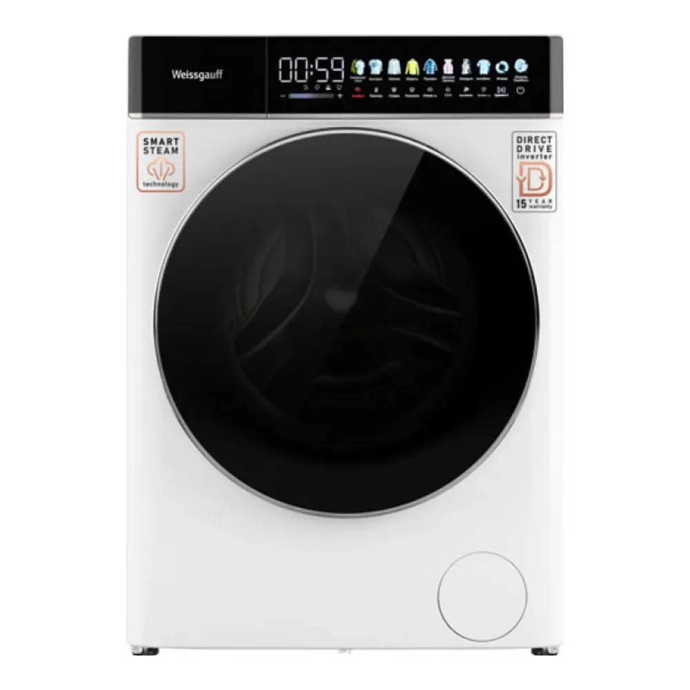 Стиральная машина WEISSGAUFF WM 58411 DIRECT DRIVE INVERTER PREMIUM STEAM