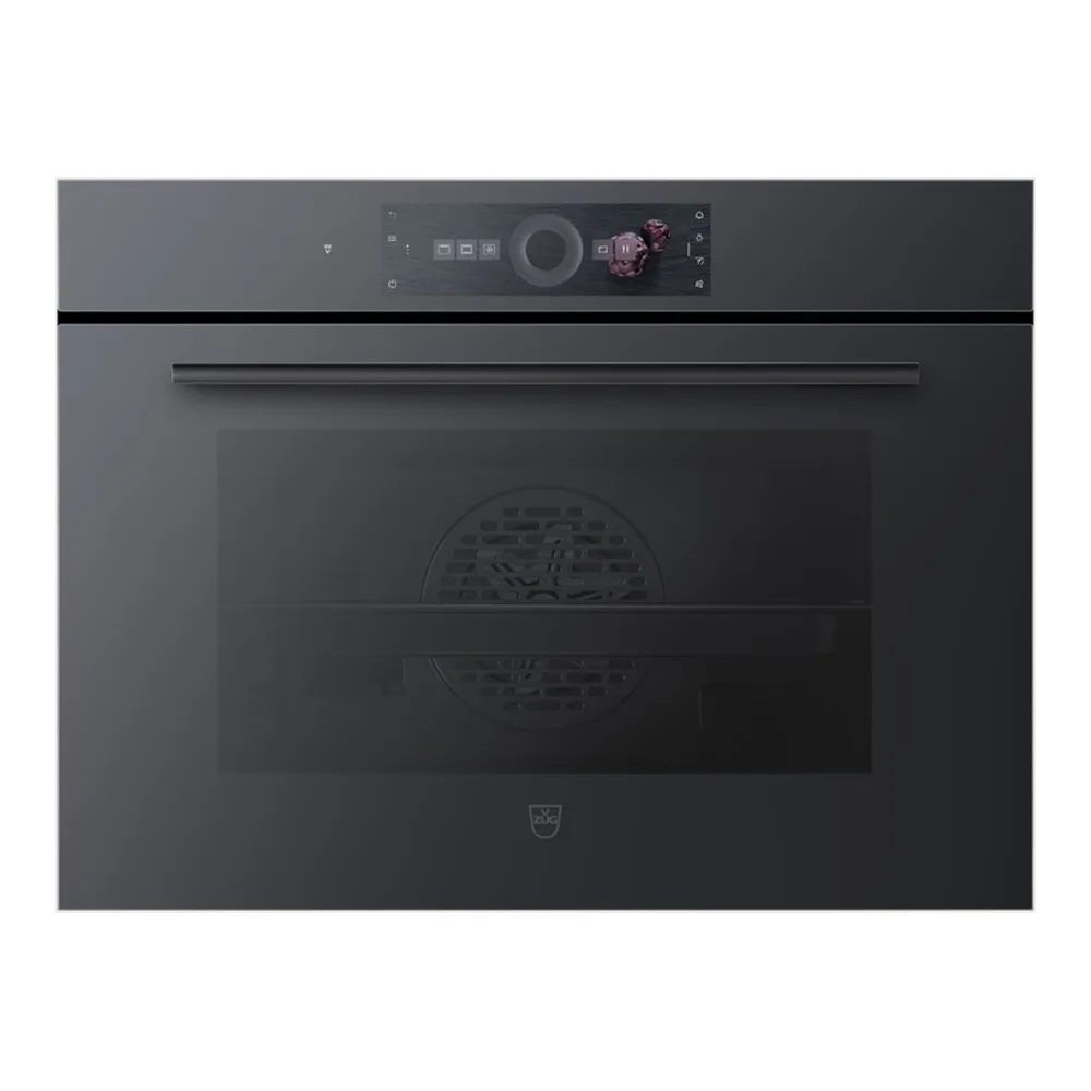 Духовой шкаф V-ZUG Combair V6000 45P C6T-21059 черное стекло