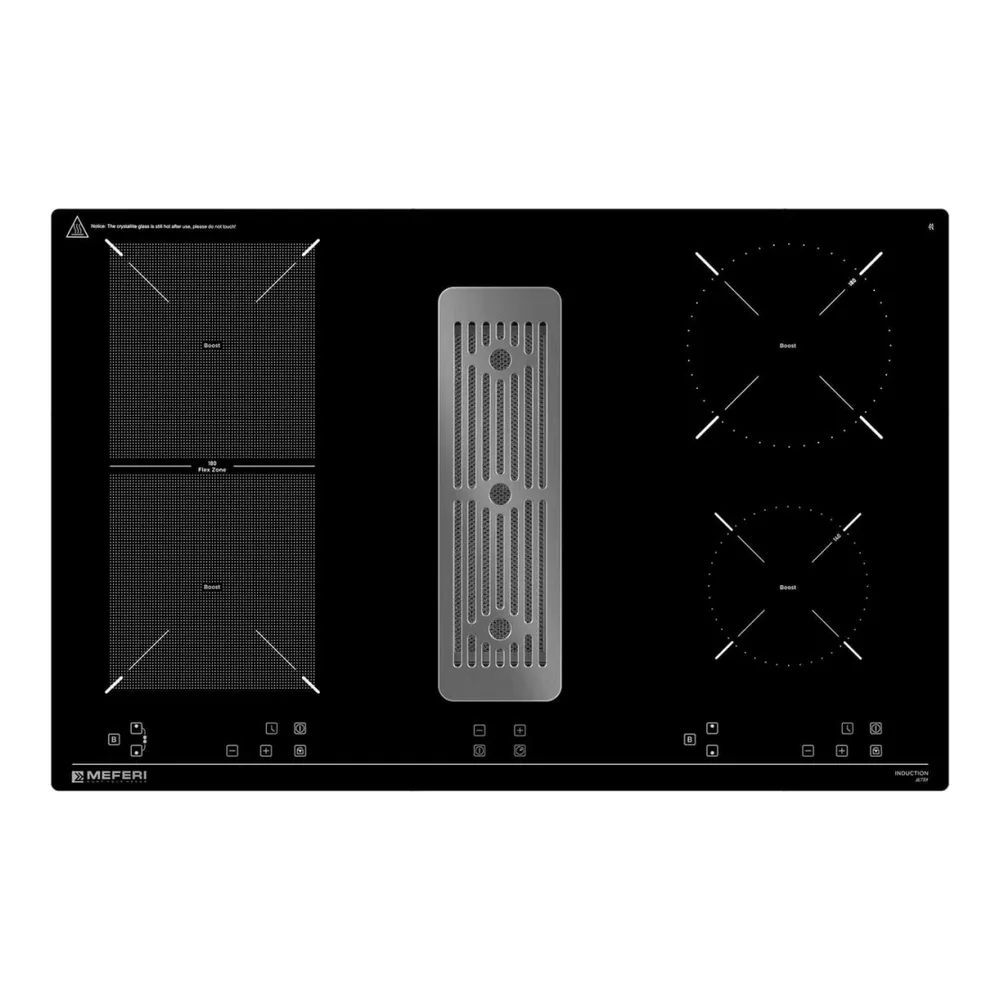 Индукционная варочная панель с вытяжкой MEFERI XSMART35IX ULTRA