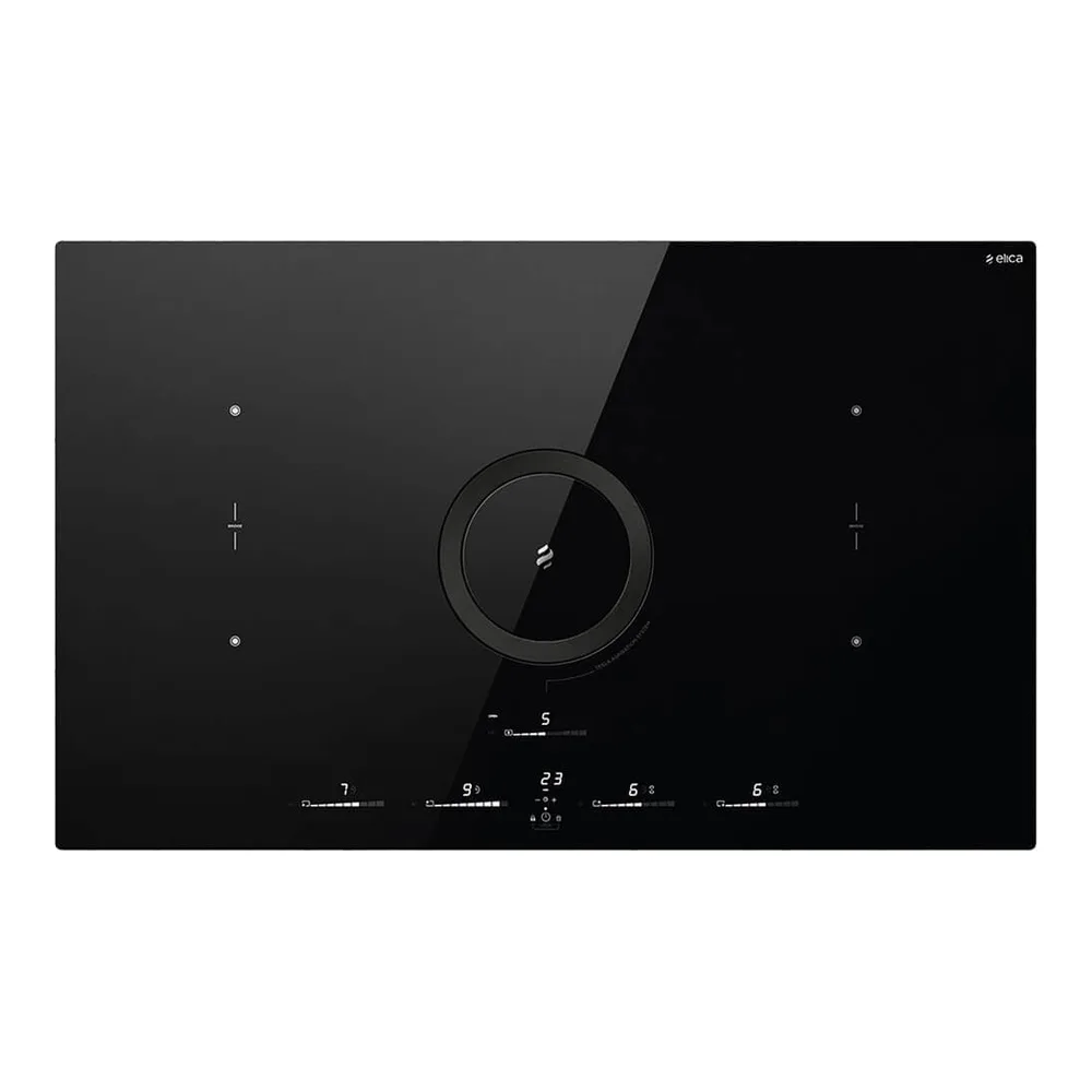 Варочная панель с вытяжкой ELICA NIKOLATESLA SWITCH GLOW BL/A/83