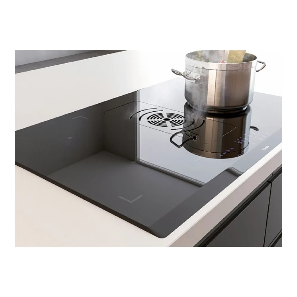 Варочная панель с вытяжкой PANDO E-390/78 V.1130 ECO PLUS + DIFUSOR H60MM FILTROS CERAMICOS