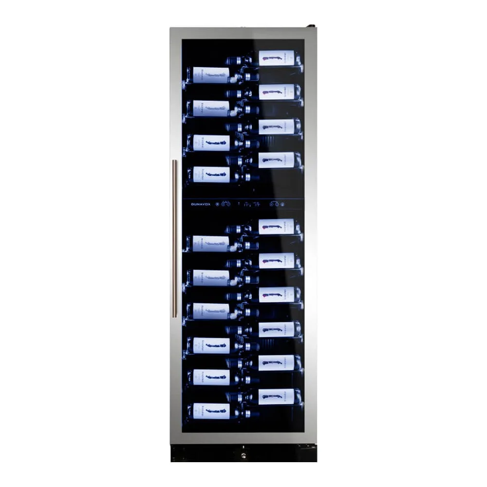 Встраиваемый винный шкаф Dunavox DX-119.386DSS
