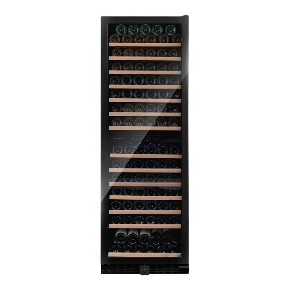 Встраиваемый винный шкаф Dunavox DX-166.428DBK
