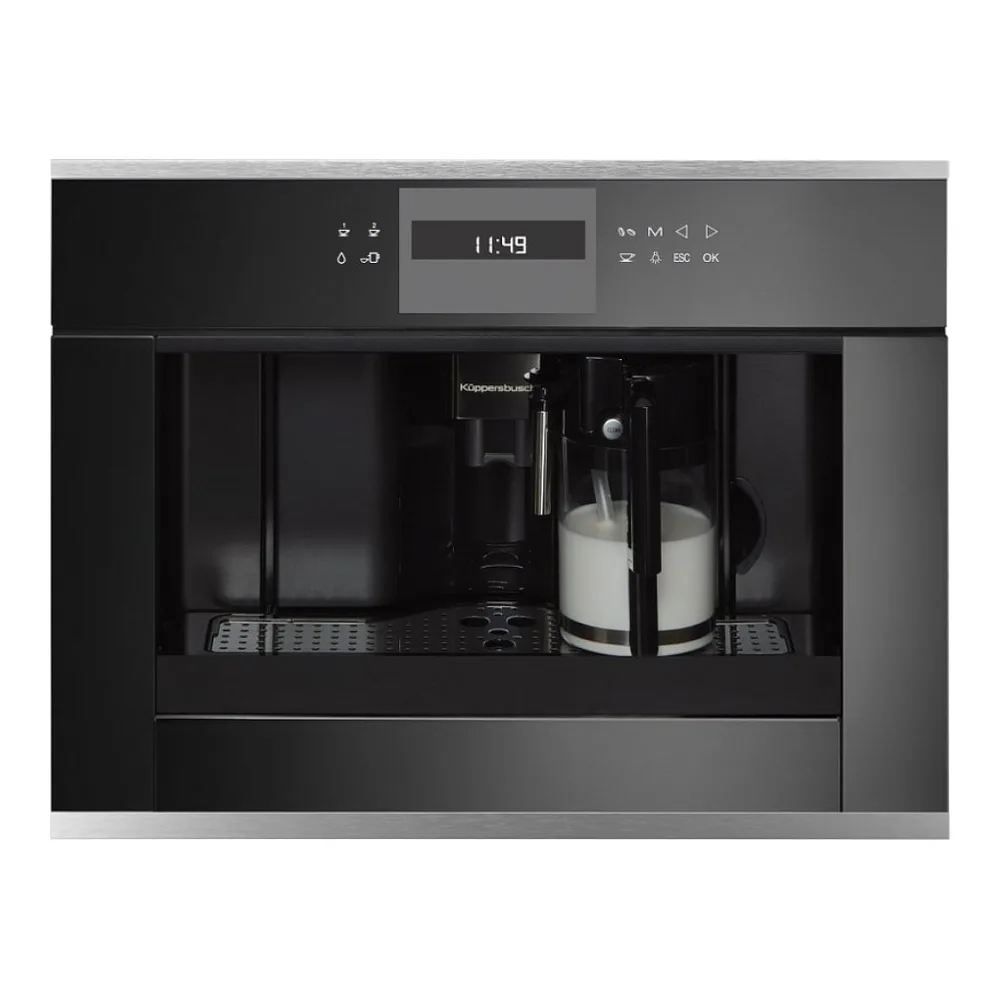 Встраиваемая кофемашина KUPPERSBUSCH CKV 6550.0 S1 STAINLESS STEEL
