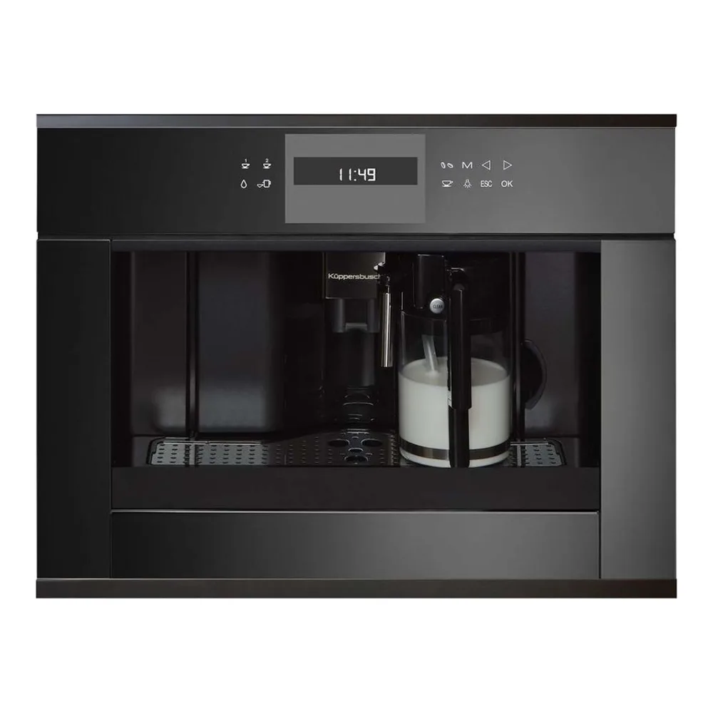 Встраиваемая кофемашина KUPPERSBUSCH CKV 6550.0 S2 BLACK CHROME