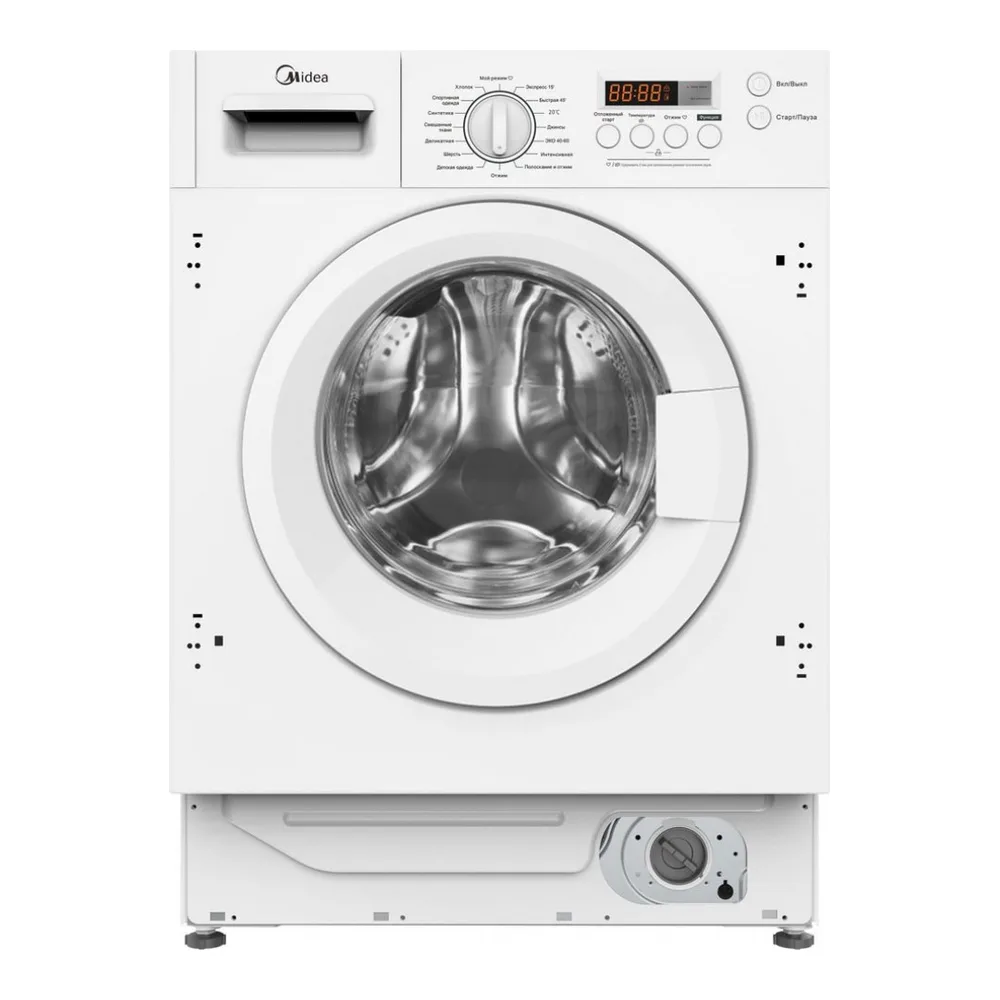 Встраиваемая стиральная машина MIDEA MFG10W60/W-RU
