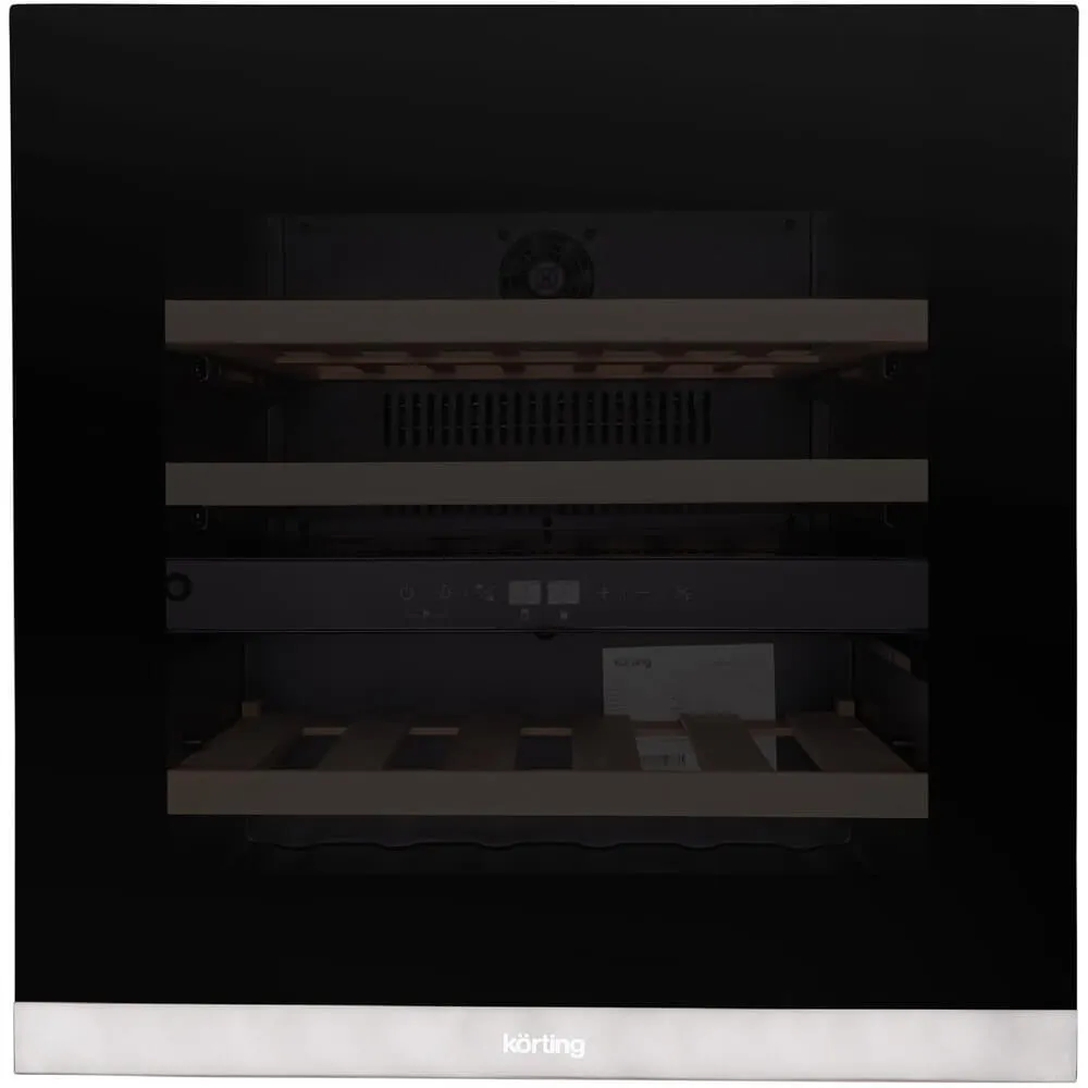Встраиваемый винный шкаф Korting KFW 604 DB GXN