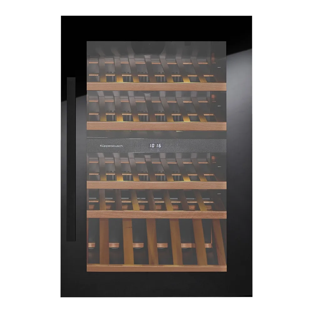 Встраиваемый винный шкаф Kuppersbusch FWK 2800.0 S2 Black Chrome